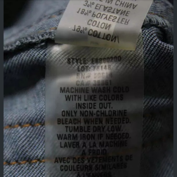 ELIE TAHARI BLUE COTTON STRAIGHT LEG JEGGING JEANS - Picture 5 of 7